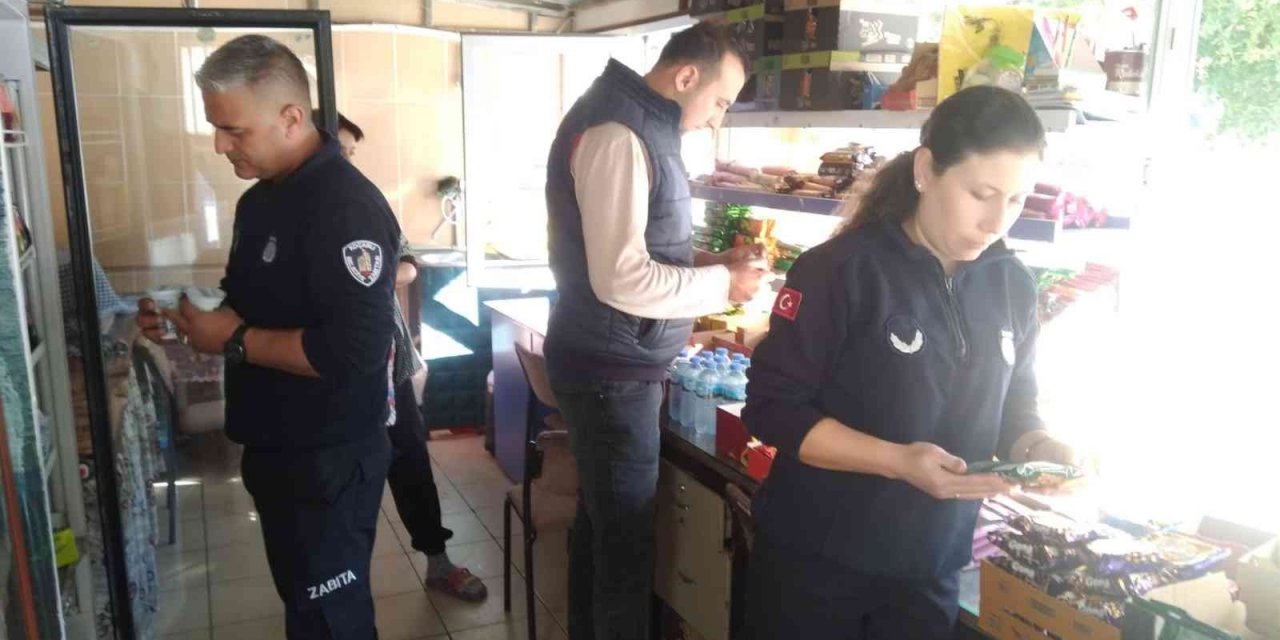 Koçarlı Belediyesi zabıta ekipleri okul kantinlerini denetledi