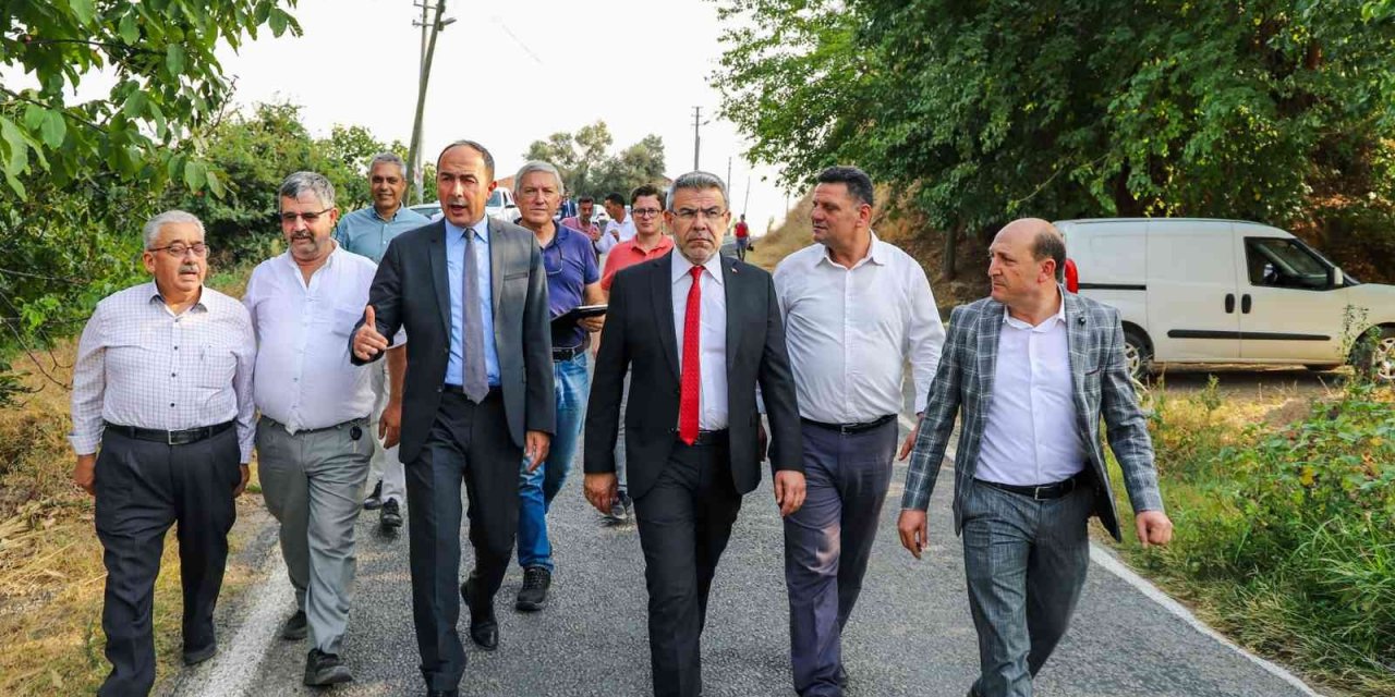 Köşk-Ödemiş Karayolu için start verildi