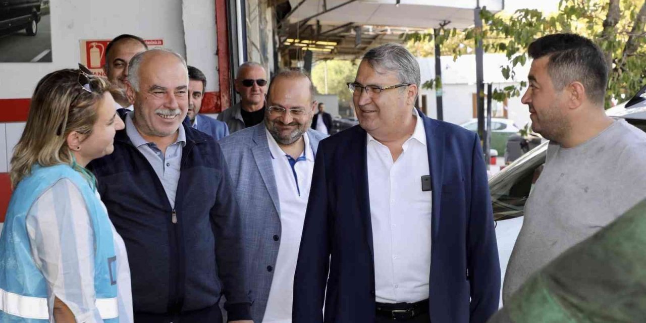 Başkan Çerçi küçük sanayi esnafı ile buluştu