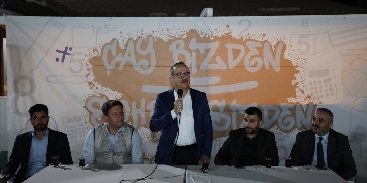 AK Partili Sürekli, Torbalı’da gençlerle buluştu