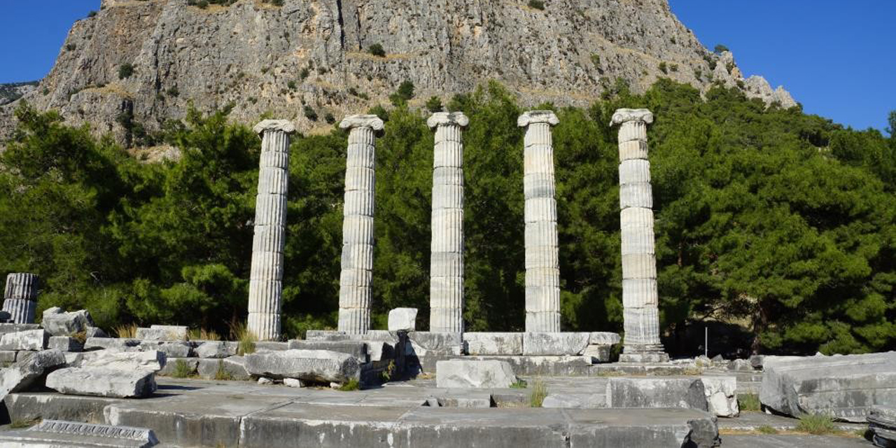 İlk planlı şehir Priene savunma stratejisiyle de dikkat çekiyor
