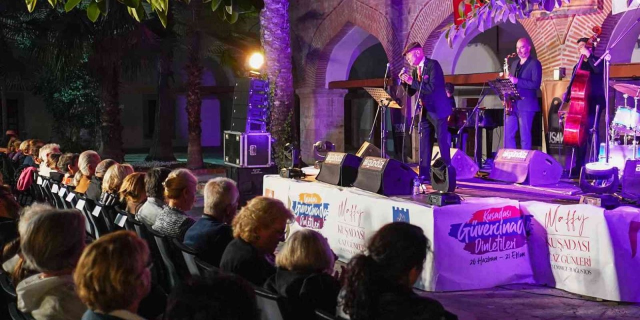 Caz müziğin kalbi Kuşadası’nda attı
