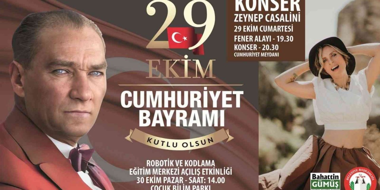 Menteşe Belediyesi Cumhuriyet Bayramı’nı etkinliklerle kutluyor