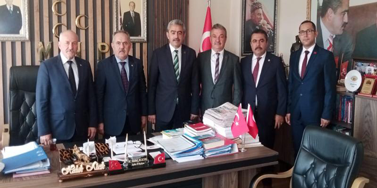 Başkan Alıcık sendika başkanlarıyla buluştu