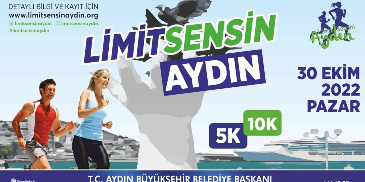 Başkan Çerçioğlu tüm koşucuları ’Limit Sensin Aydın’a davet etti