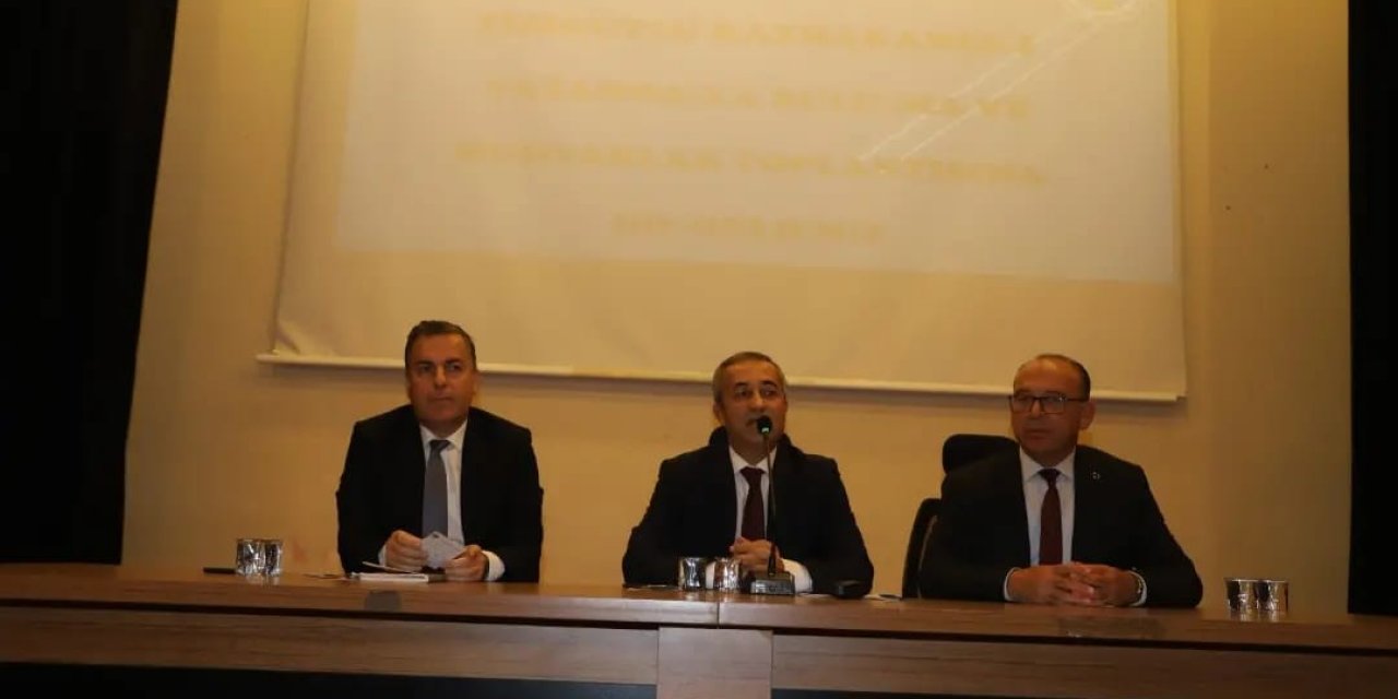 Muhtar ve STK’ların sorun ve talepleri dinlendi