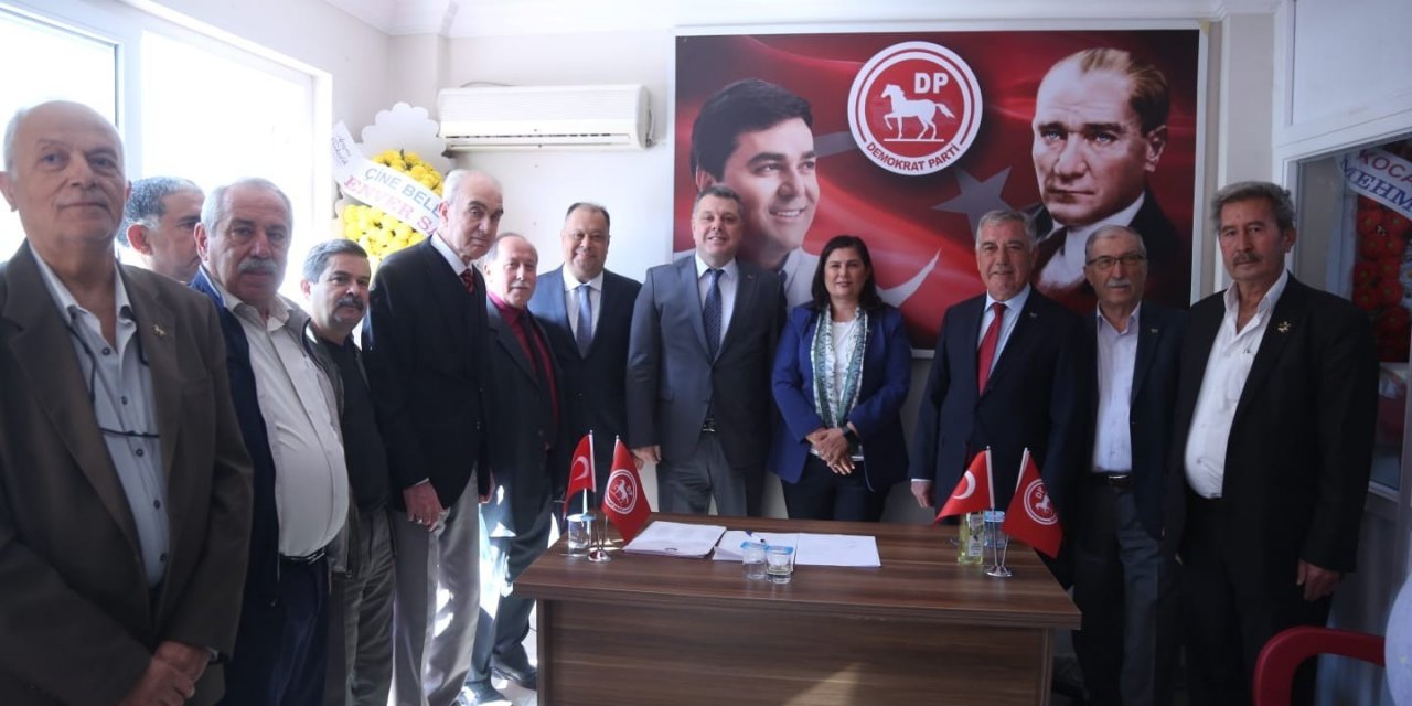 Başkan Çerçioğlu, Çine’de Demokrat Parti kongresine katıldı