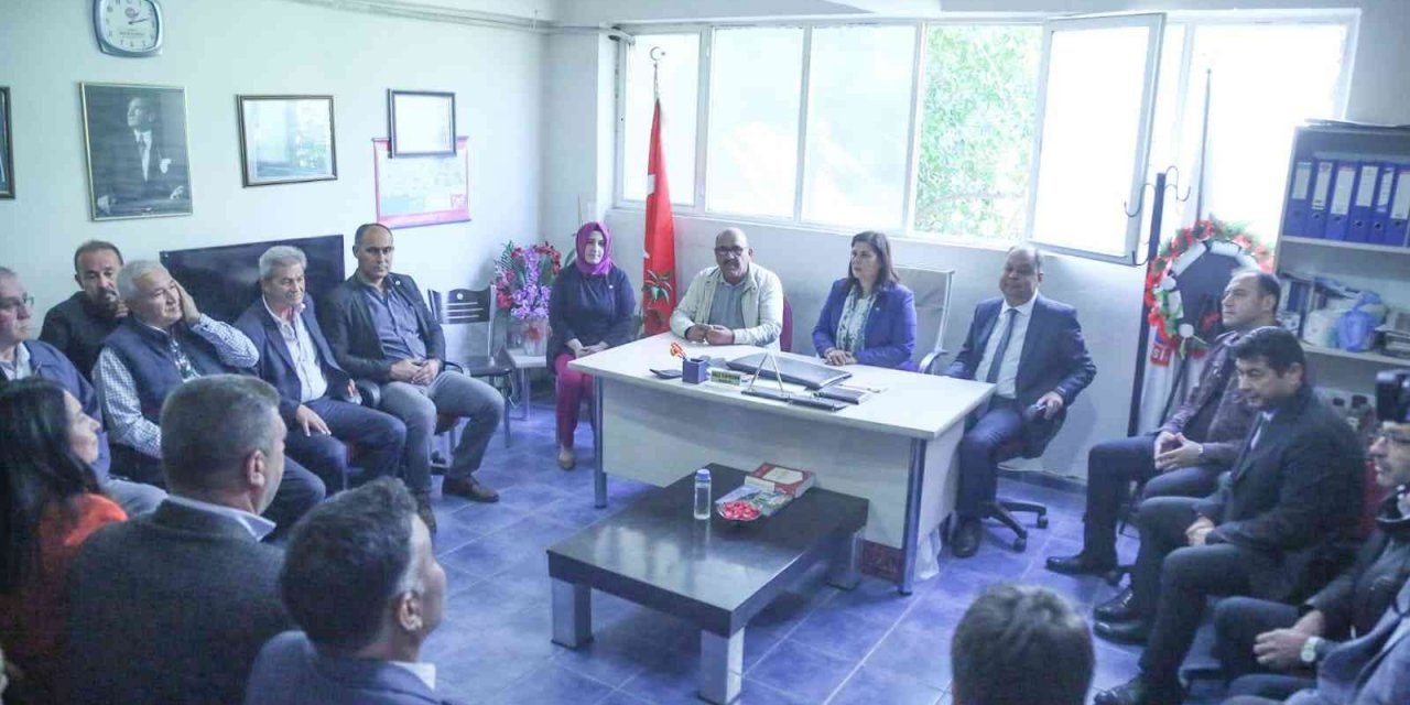 Başkan Çerçioğlu, Çineli muhtarlar ile bir araya geldi