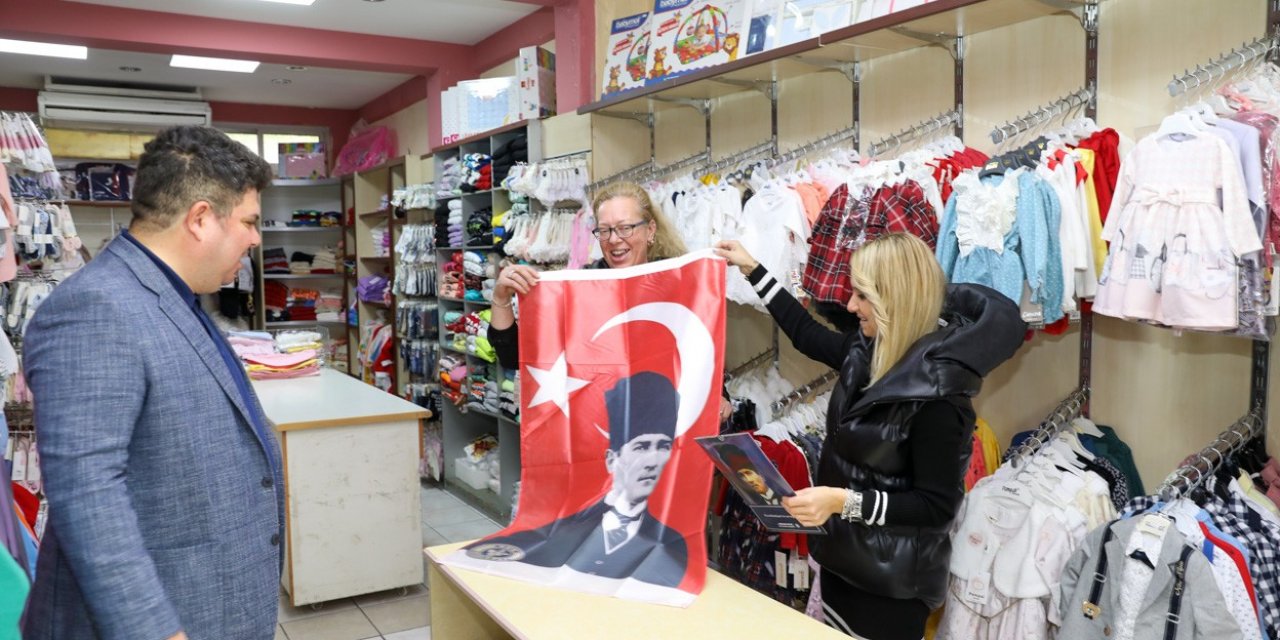 Başkan Kılıç, 99’uncu yıl heyecanını esnafla paylaştı