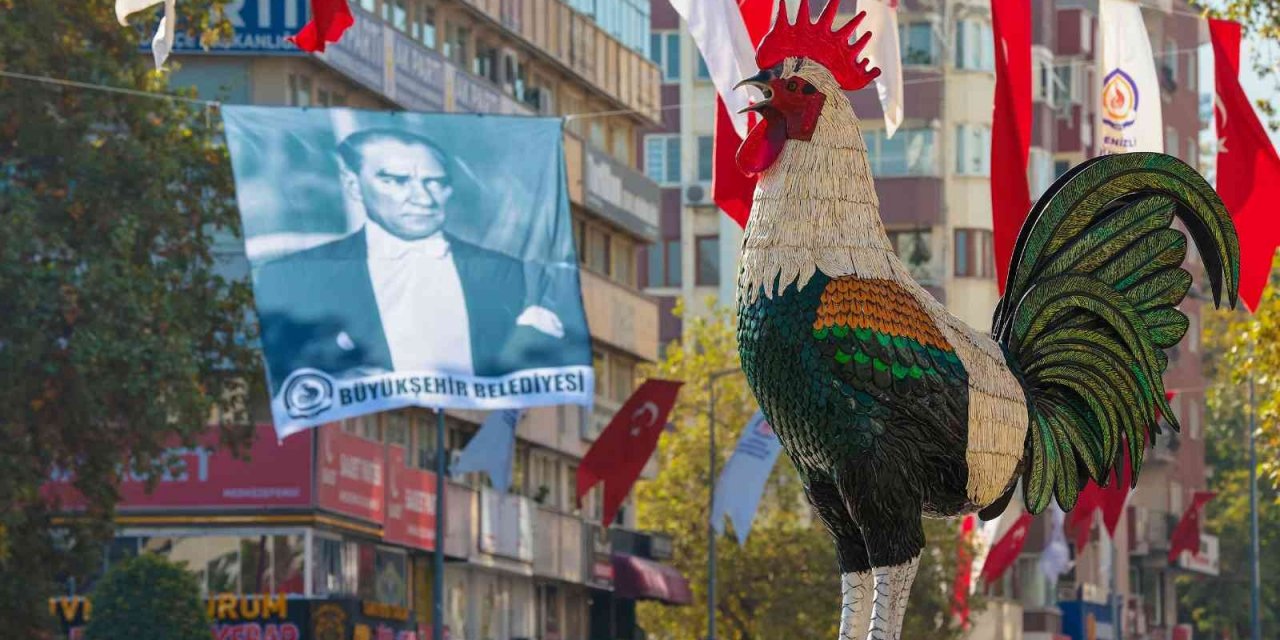 Denizli Cumhuriyet Bayramı coşkusuna hazır