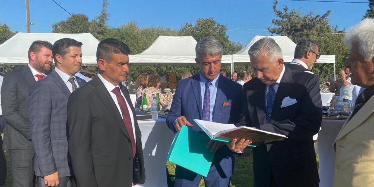 Başkan Oktay, Rodos’ta resepsiyona katıldı