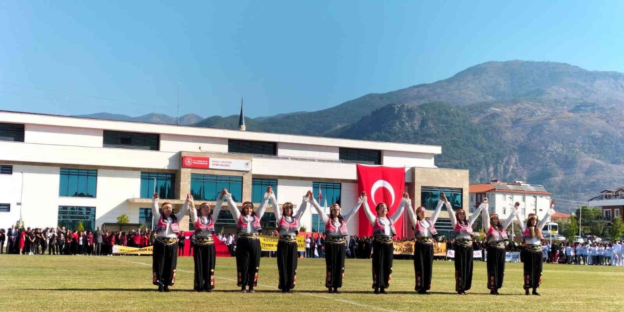 Köyceğiz’de Cumhuriyet Bayramı kutlandı