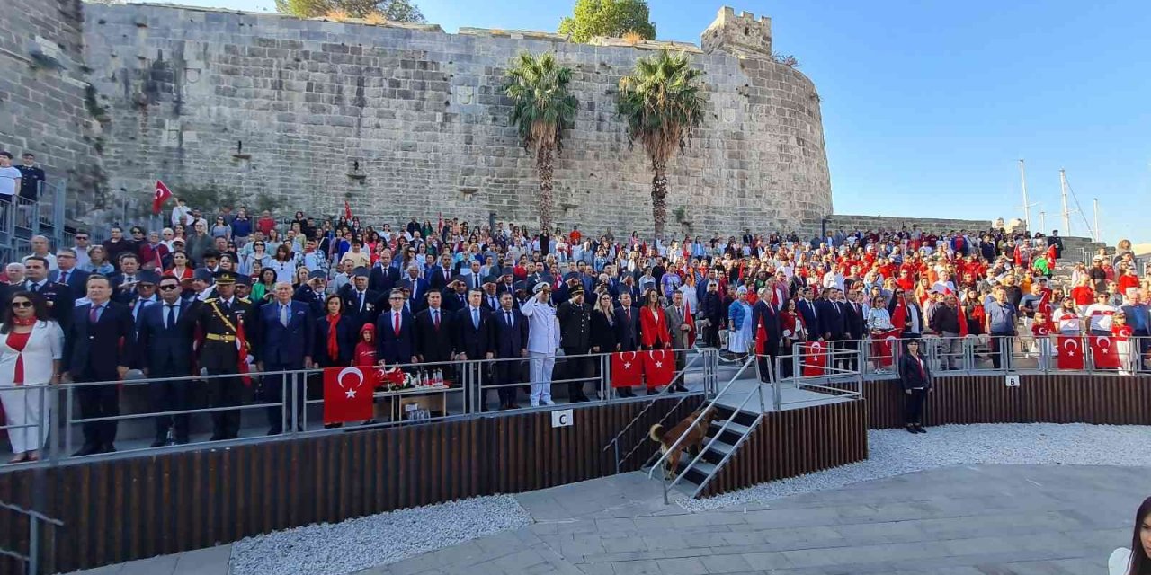 Bodrum’da Cumhuriyet Bayramı coşkusu