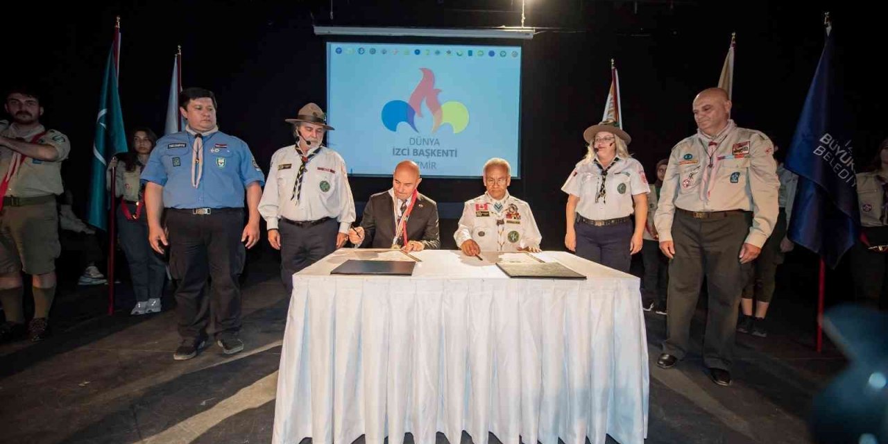 İzmir dünya izci başkenti oldu