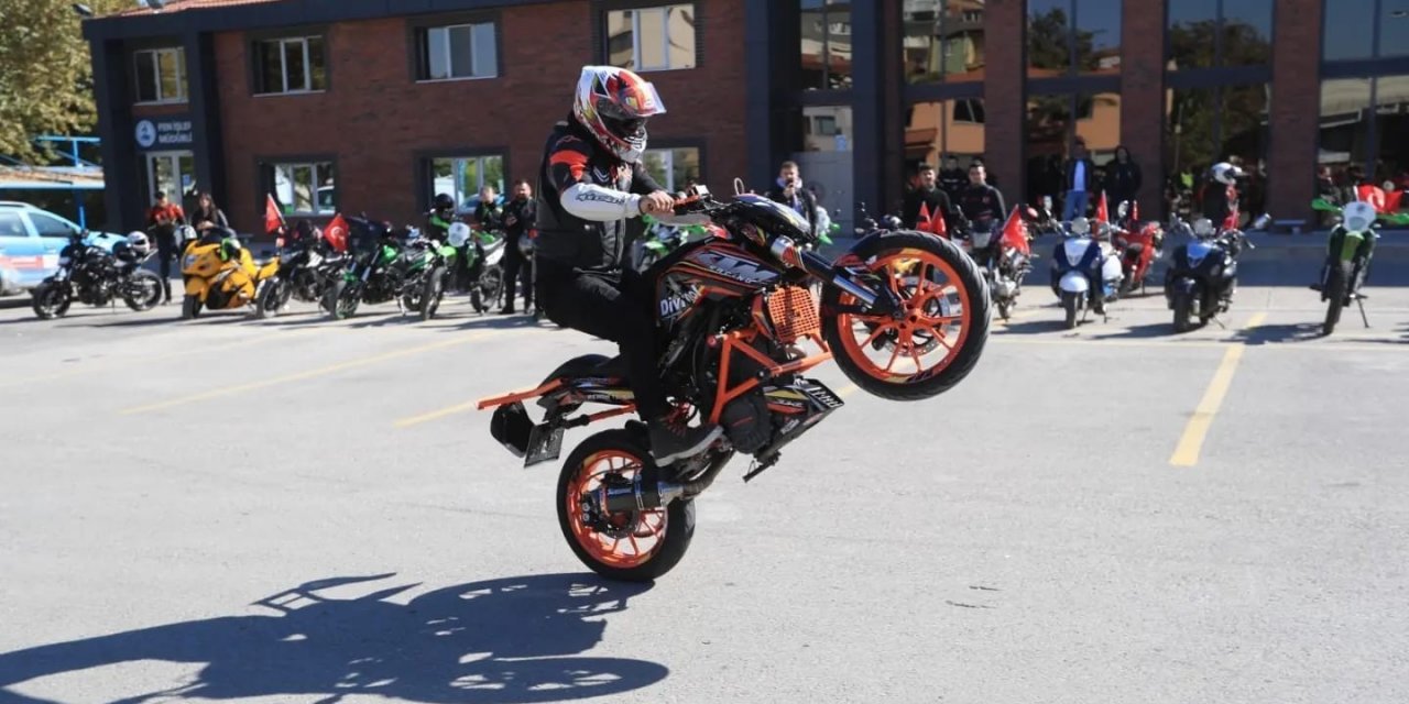 Cumhuriyet Bayramı’na özel motosiklet turu