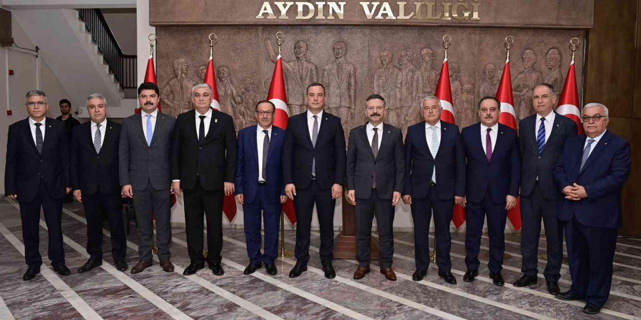 Vali Aksoy, Ticaret Borsası yönetimini ağırladı