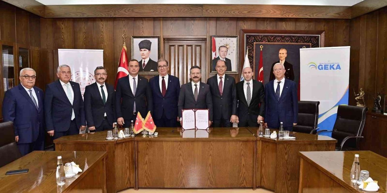 Büyük Menderes Tarım Ürünleri Lisanslı Depoculuk Anonim Şirketi Yapım İşi İhalesi İmza Töreni gerçekleşti