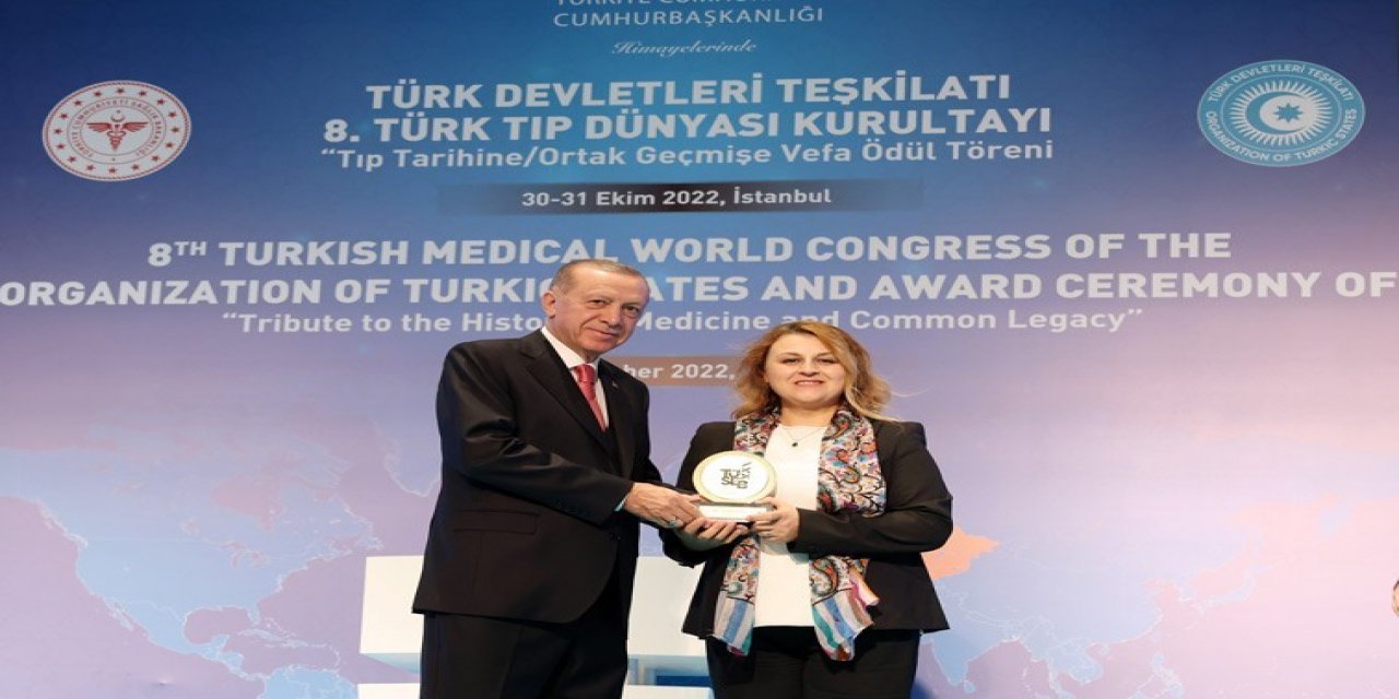 ADÜ Öğretim Üyesi Çevik’e Aziz Sancar Teşvik Ödülü verildi