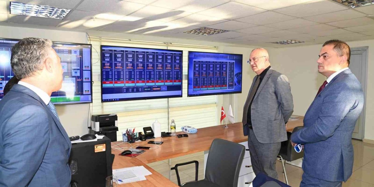 Başkan Ergün’den Manisa’daki su dağıtım sisteminin merkezine inceleme