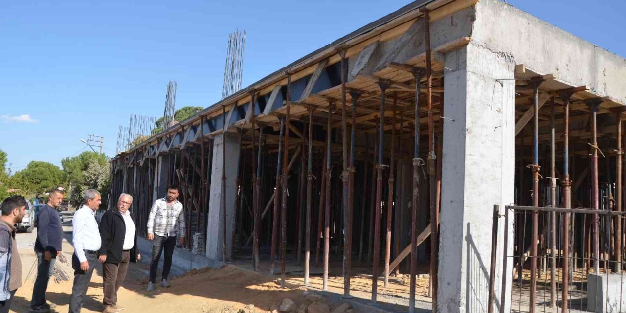 Koçarlı Cemevi ve Kültür Merkezi İnşaatı Hızla Yükseliyor
