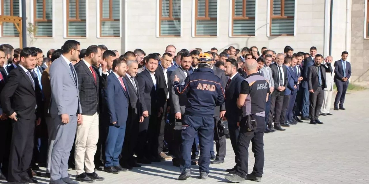 Tatbikatlar afetlere hazırlıkta büyük önem taşıyor