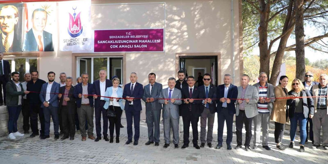 Şehzadeler Belediyesi’nin Sancaklıuzunçınar’a kazandırdığı proje hizmete girdi