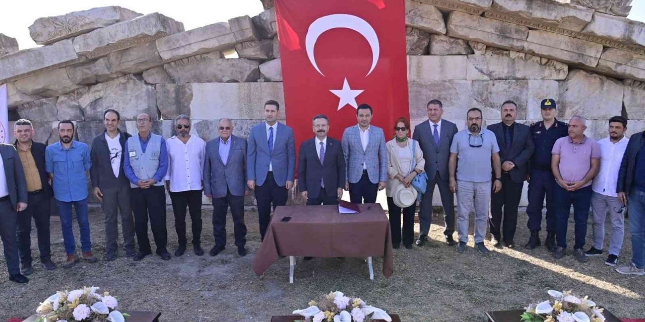 Aydın Valiliği’nden, arkeolojik çalışmalara 1 milyon 225 bin TL’lik kaynak