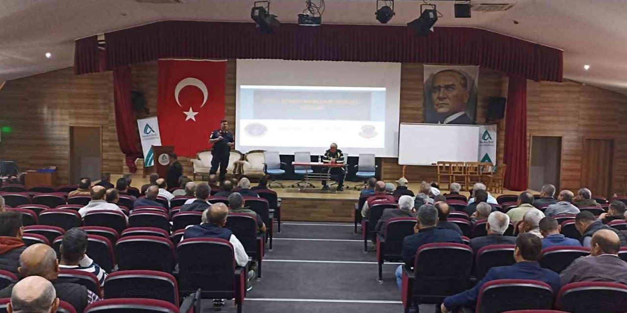 Nazilli’de okul servisi ekiplerine yönelik eğitim verildi