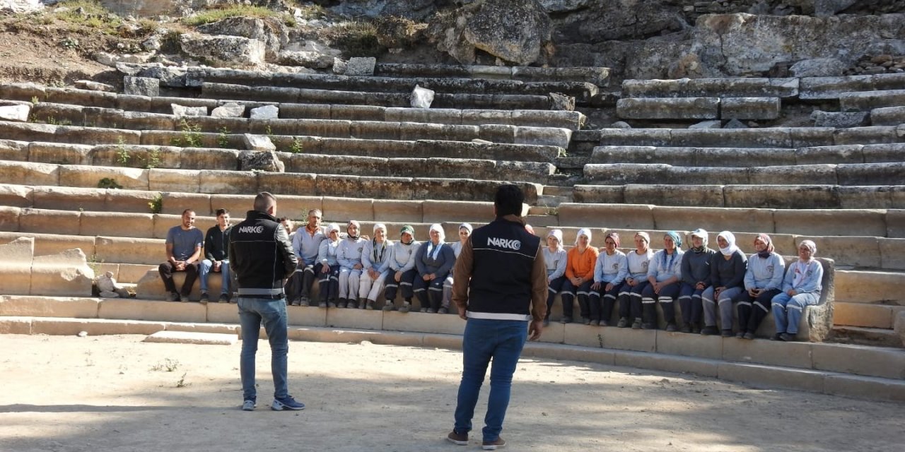 Hyllarima antik kentinde uyuşturucu bağımlığı eğitimi