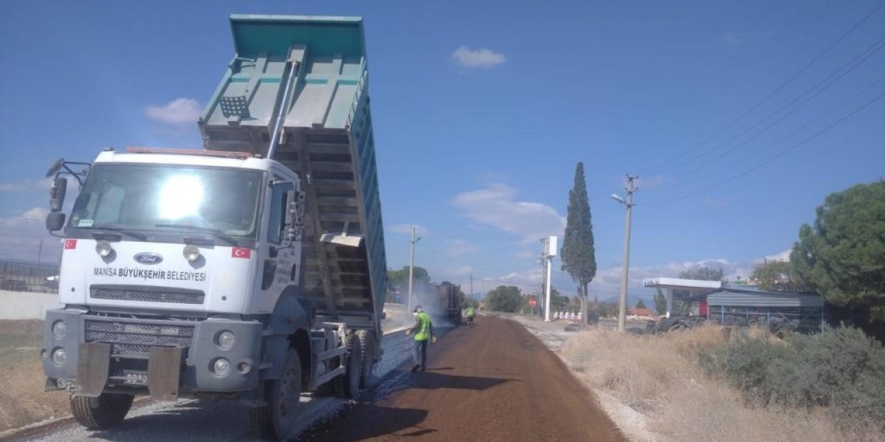 Manisa’da 2022’de 170 kilometrelik sathi kaplama