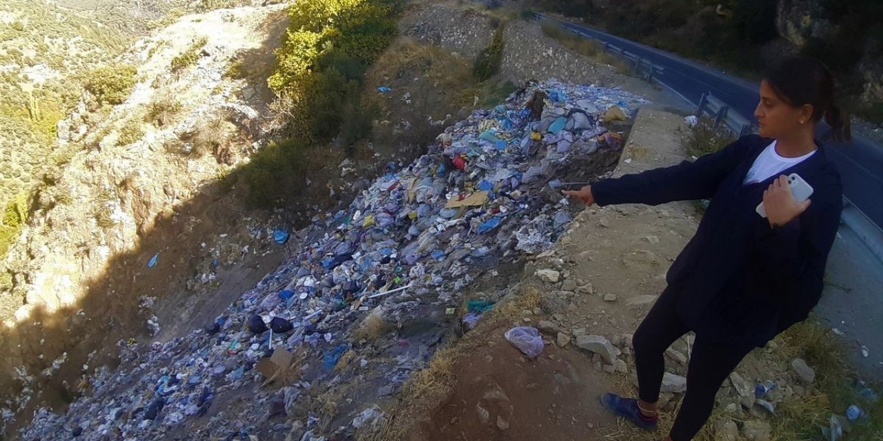 Koçak Kanyonu, vahşi depolama alanına döndü