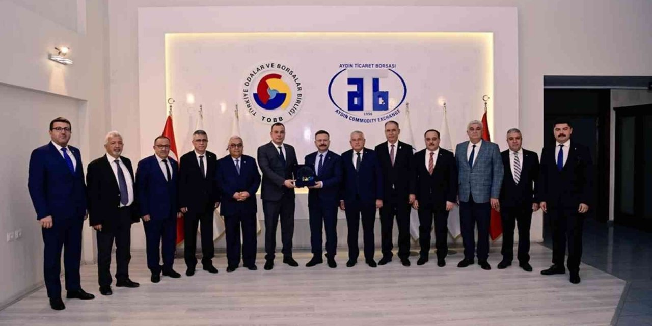 Aydın Ticaret Borsası Aydın Valisi Aksoy’u ağırladı