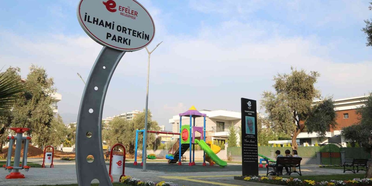 Efeler’de İlhami Ortekin Parkı açılıyor