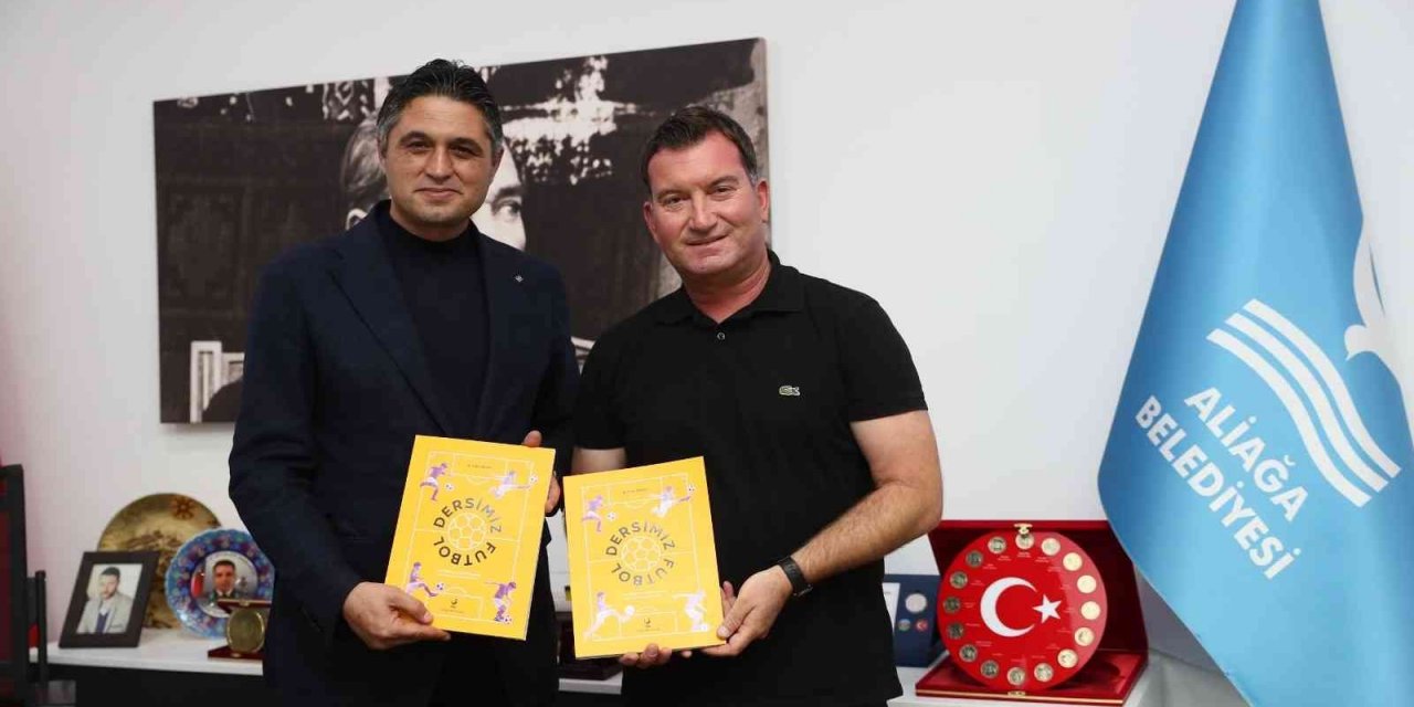Aliağa Kent Kitaplığı’nın 19. eseri ‘Dersimiz Futbol’ yayımlandı