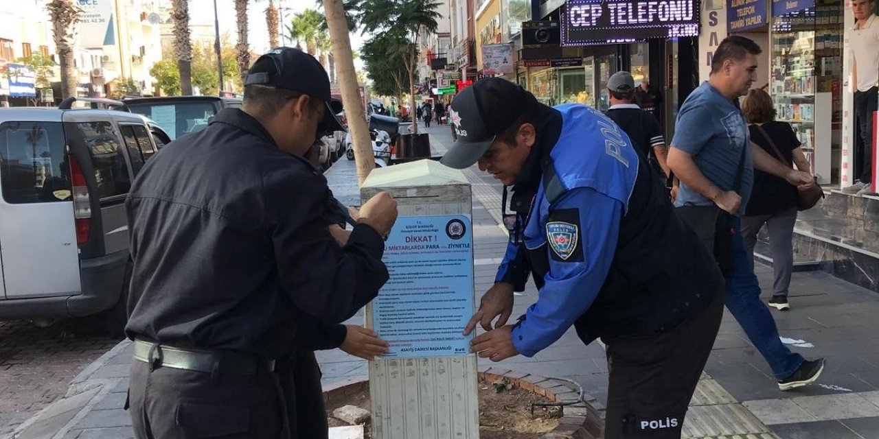 Didim emniyeti vatandaşları dolandırıcılığa karşı uyardı
