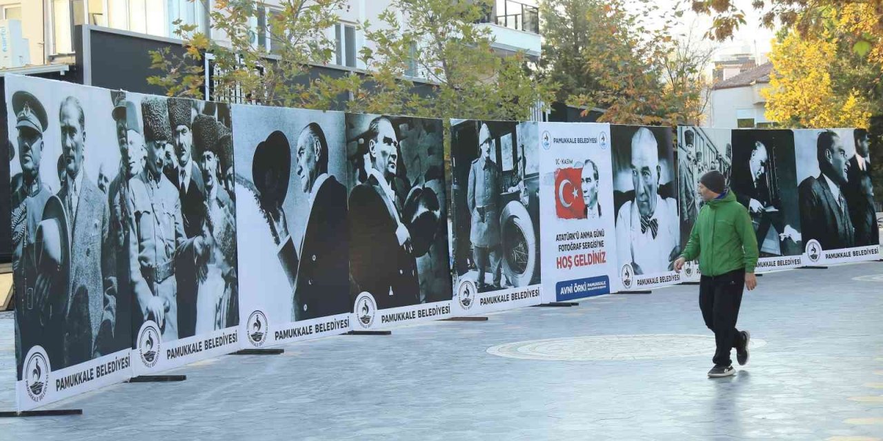 Pamukkale’de 10 Kasım’a özel fotoğraf sergisi