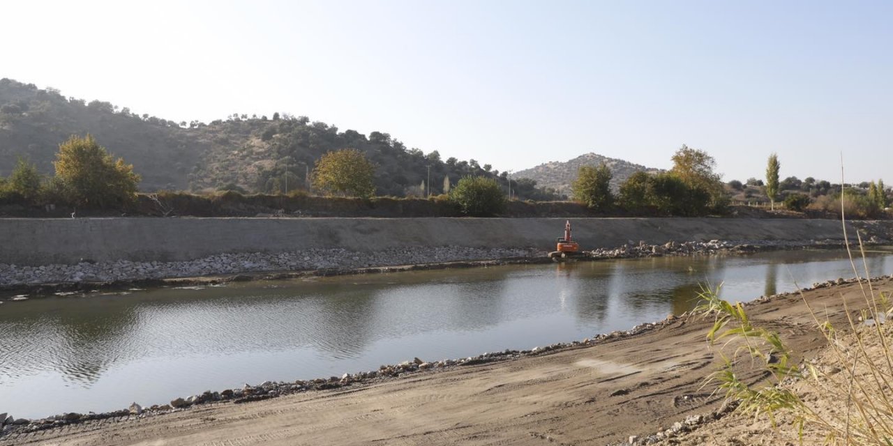 Çine’de 10 bin dekar alan taşkından korunacak