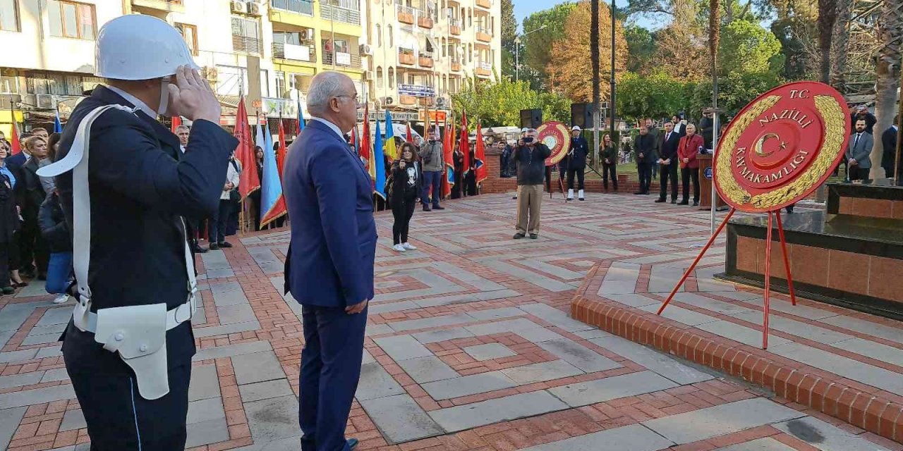 Atatürk, ölümünün 84. yılında Nazilli’de anıldı