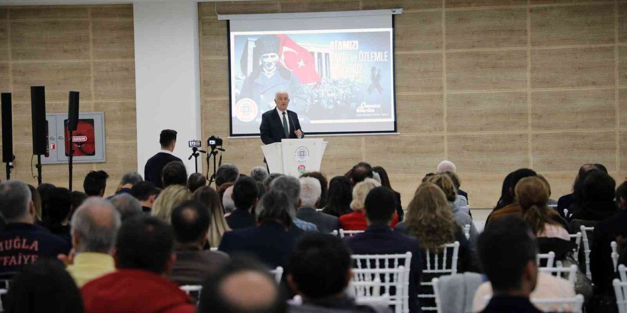 Atatürk Muğla’da farklı etkinliklerle anıldı