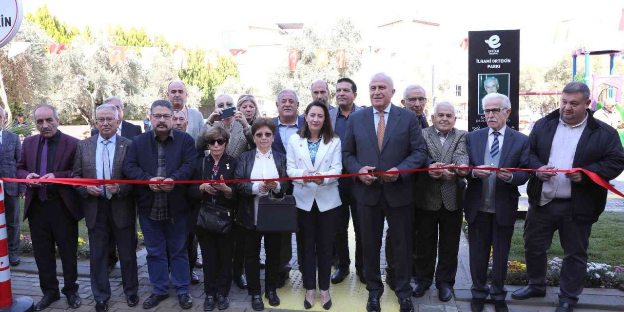 Efeler’de İlhami Ortekin Parkı açıldı