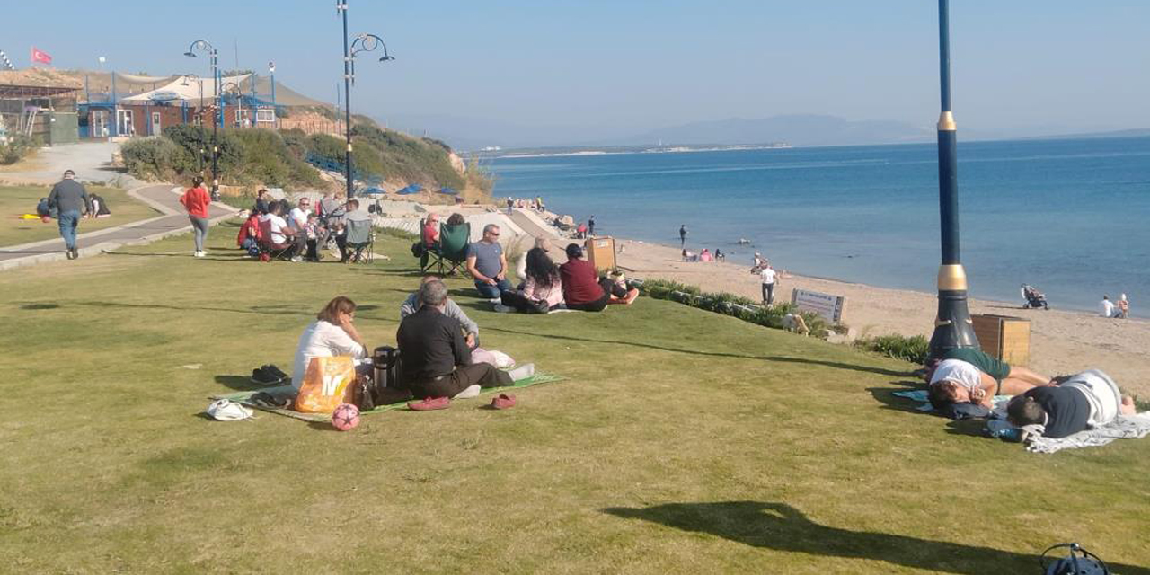 Didim’de Kasım ayında yaz keyfi