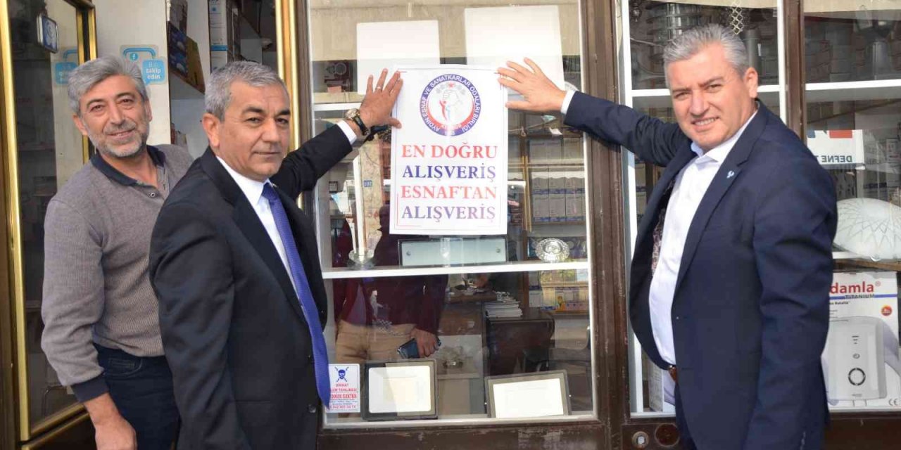 Başkan Kaplan’dan yerel esnafa destek