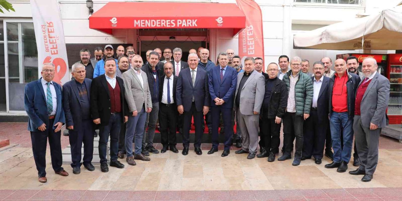 Başkan Atay, esnaf odaları başkanları ile buluştu