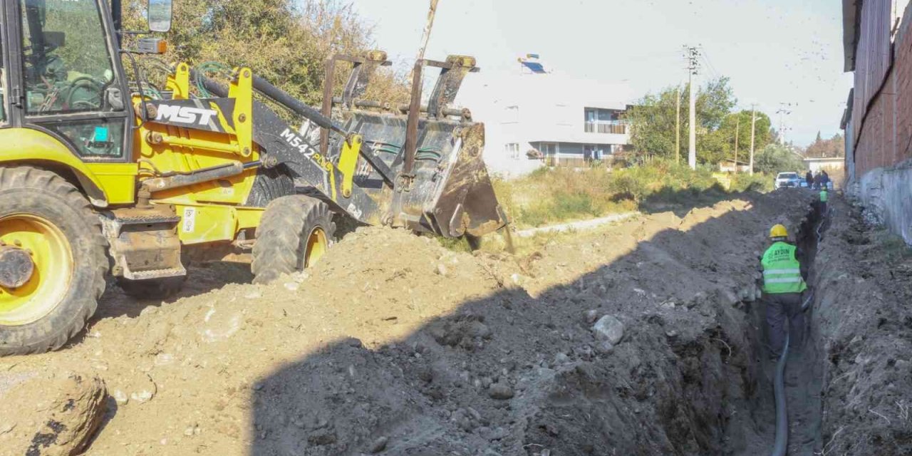 ASKİ, Söke Atburgazı’nın altyapısını yeniliyor