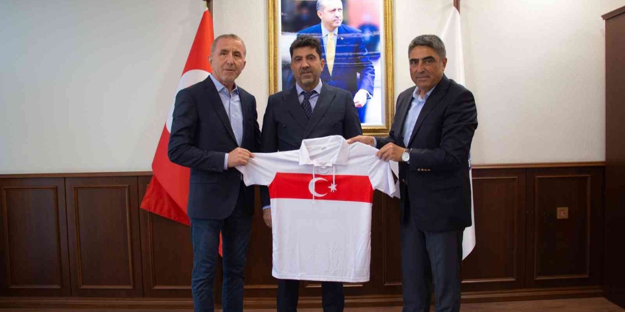 ADÜ Rektörü Aldemir TÜFAD heyetini makamında ağırladı