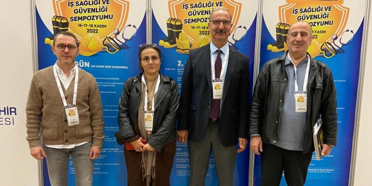 Efeler Belediyesi İzmir’deki İş Sağlığı Ve Güvenliği Sempozyumu’na katıldı