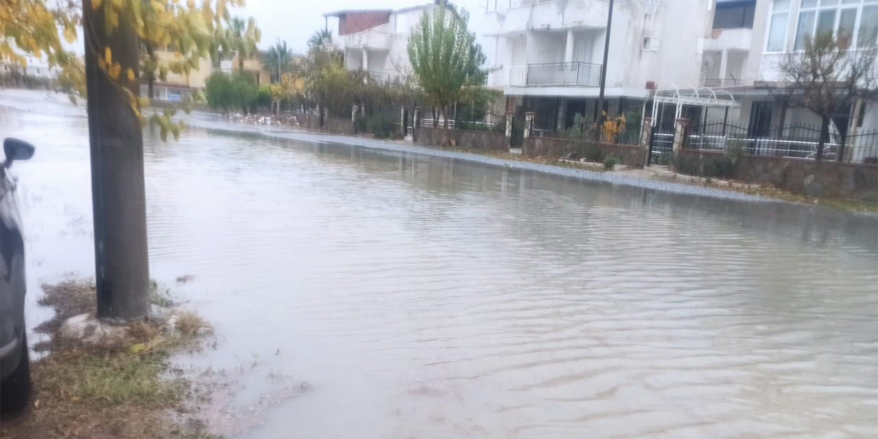 İş bilmezlik nedeniyle Güzelçamlı göle döndü!