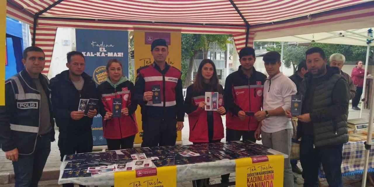 Jandarma ekipleri vatandaşlara KADES’i tanıttı