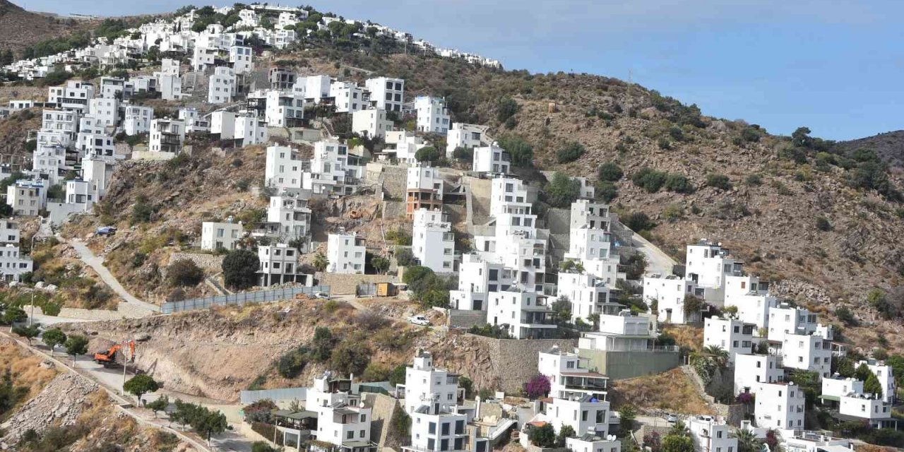 Turizm sezonu bitti inşaat sezonu başladı