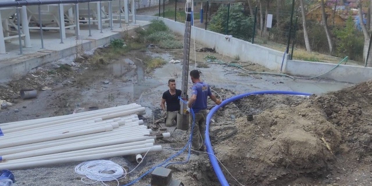 Manisa il merkezini besleyecek yeni kuyudan saatte 28 ton su alınacak